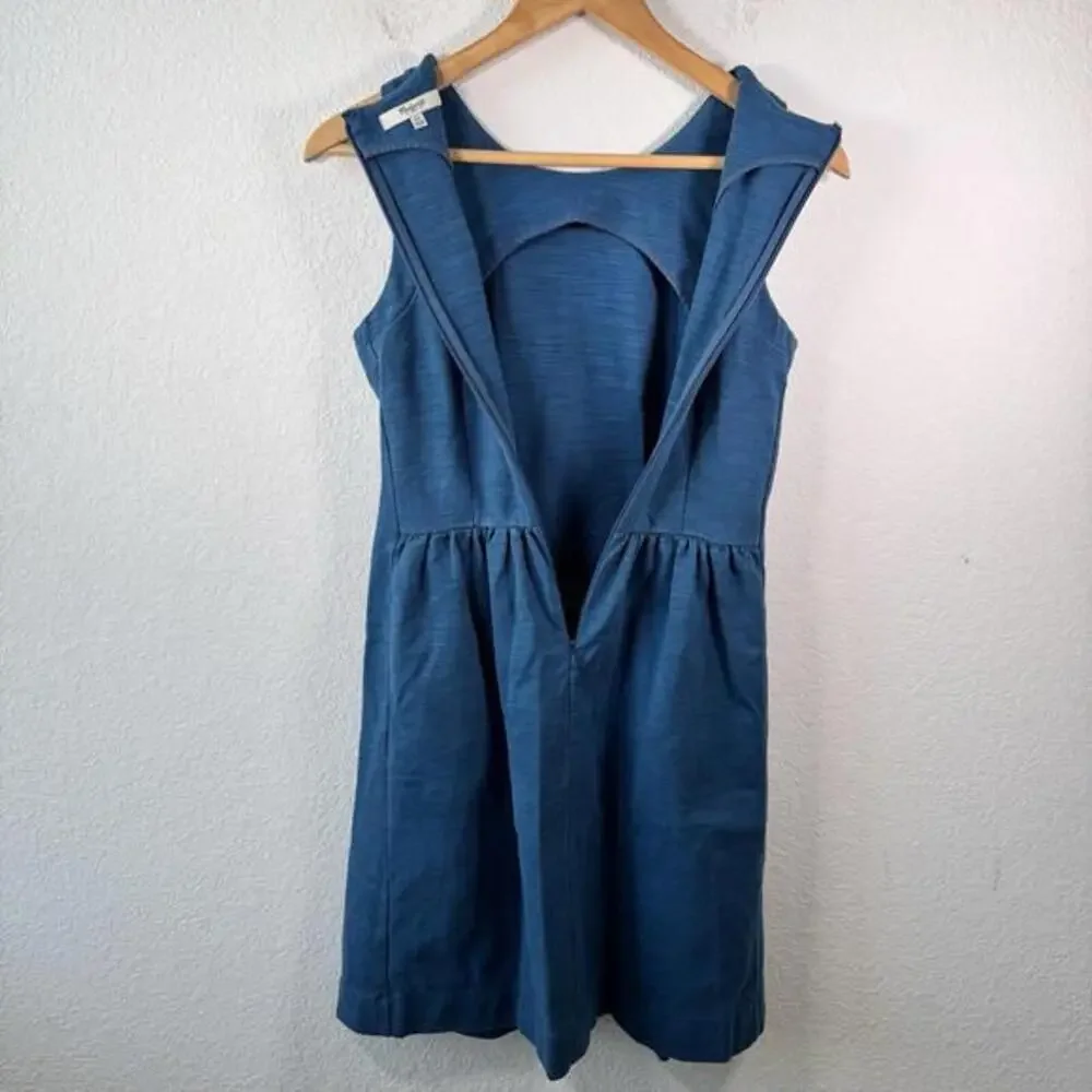 Madewell Teal Sleeveless A Line Dress Size XS‎